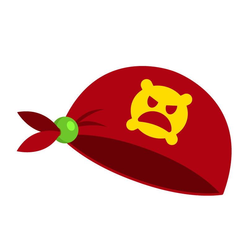 Bandana Vermelha de Pirata ícone.png