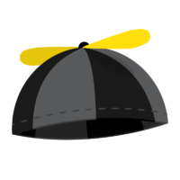 Boné Preto com Hélice ícone.png