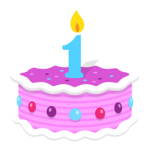 Chapéu de Aniversário de 1 Ano ícone.png