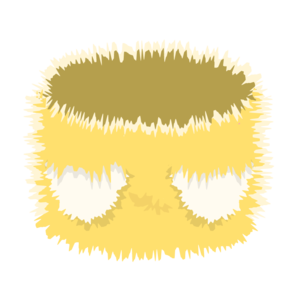 Roupa Felpuda Amarela de Coelho ícone.png
