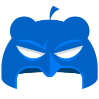 Máscara Cômica Azul ícone.png